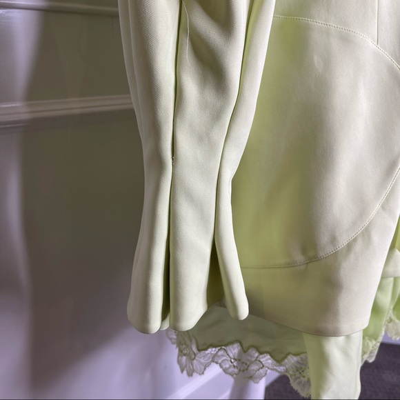 JONATHAN SIMKHAI Victoria Blazer Crepe Dress Pear - Picture 15 of 16